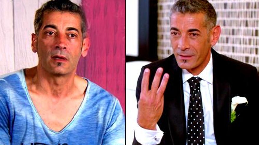 Julián en su paso por First Dates y Casados a primera vista
