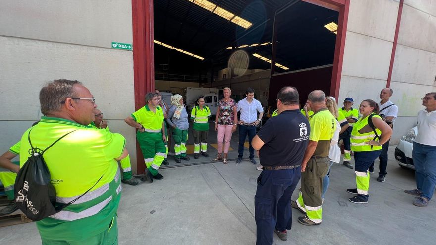 Trabajadores municipales de Bormujos finalizan su jornada laboral a las 12.00 por la ola de calor