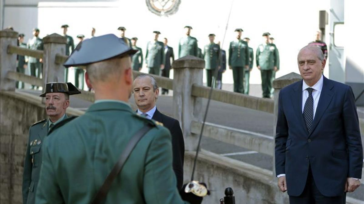 El ministro del Interior, Jorge Fernández Díaz