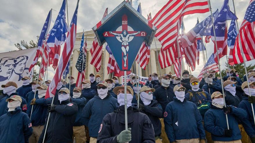 Old Glory Club, la opaca red para hombres de extrema derecha que se extiende por EEUU durante la era Trump