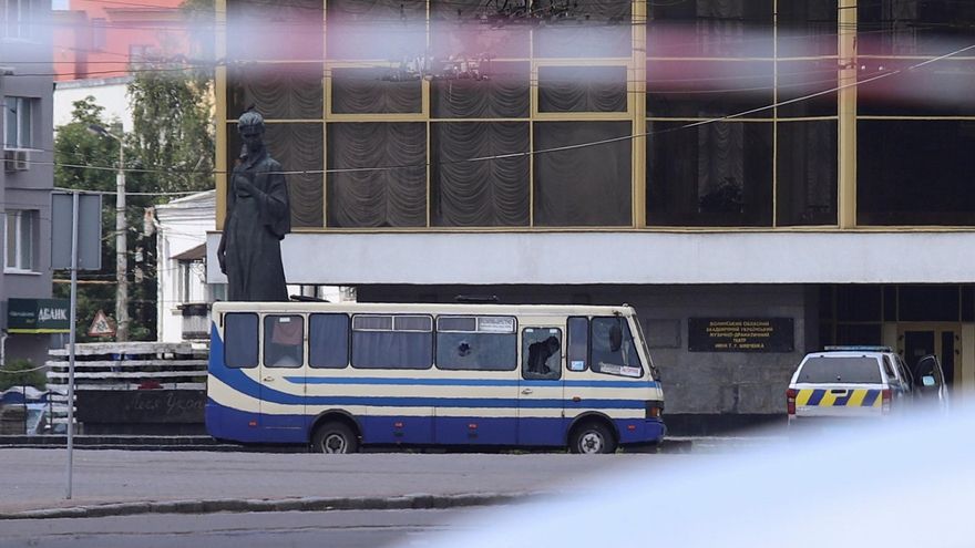 Liberan tras doce horas de cautiverio a todos los secuestrados en Ucrania