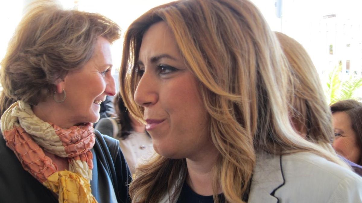 Díaz niega haber sufrido un "chantaje" con Chaves y Griñán e insiste en que el PSOE-A no ha "negociado" su salida