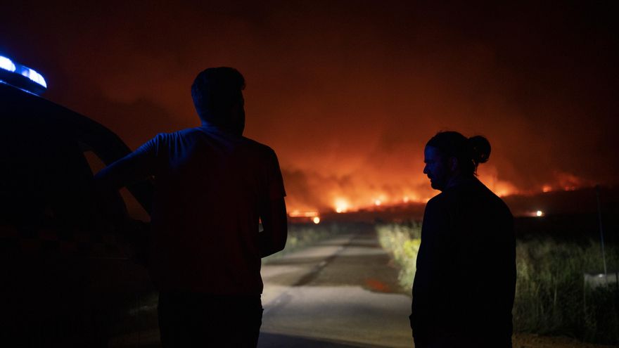 Los pueblos contra el fuego en Zamora: “Es un infierno, pero se veía venir”