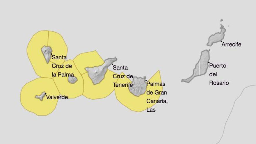 Aviso de riesgo por oleaje en La Palma el sábado