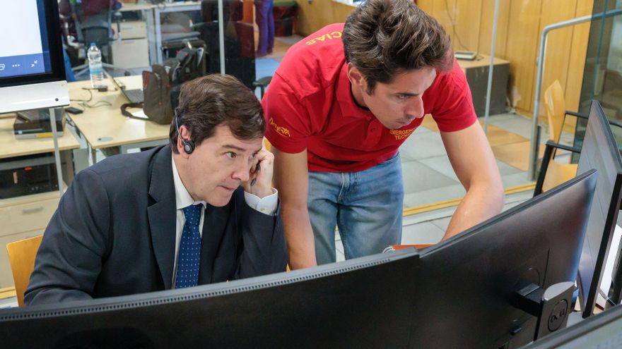 Mañueco pide activar la Unidad Militar de Emergencias y prioriza apoyo a hospitales y residencias