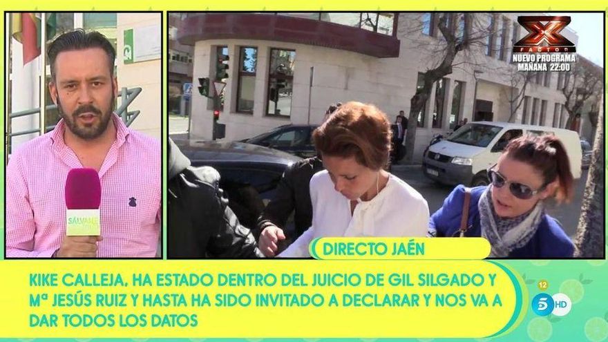 Sálvame cubre el juicio de María Jesús Ruiz