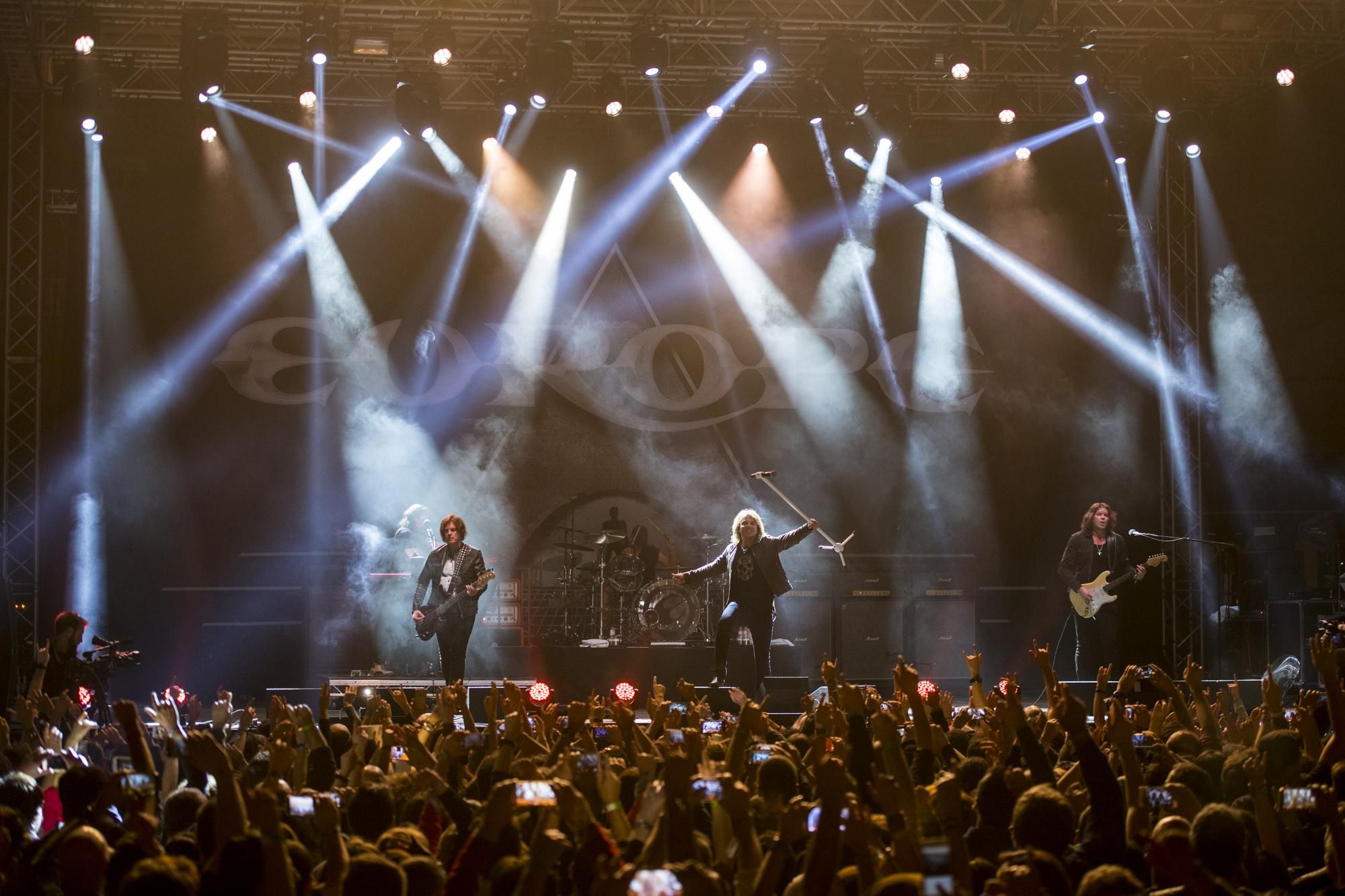 Concierto de Europe en el festival Movember Food & Rock | JOSÉ MANUEL SÁNCHEZ - EL REY LAGARTÓN