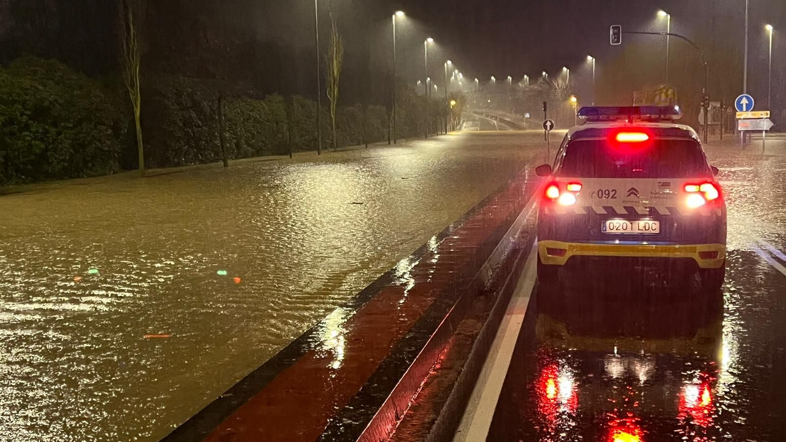 Imagen de la Avenida de San Jorge, Pamplona.