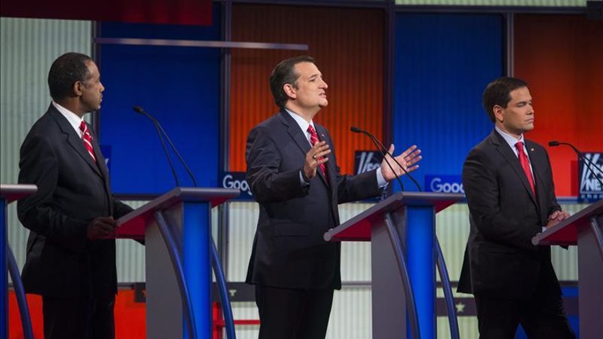 Cruz, Rubio y Bush se acusan mutuamente de cambios en posiciones migratorias