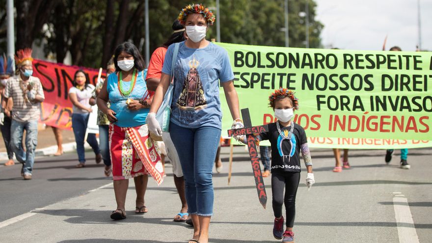 Los indígenas fueron los más afectados por los conflictos de tierra en Brasil en 2020