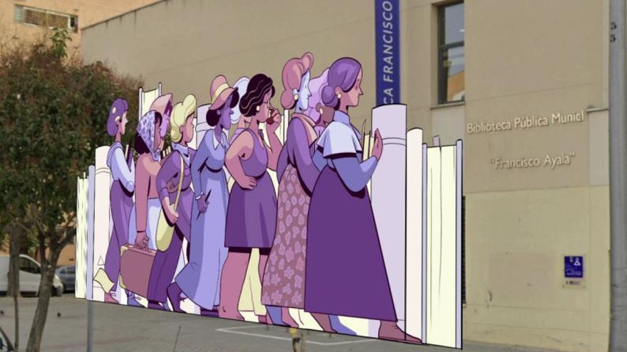 ¿Qué mural quieres que se pinte en tu barrio? Los vecinos de seis distritos de Madrid eligen la obra final