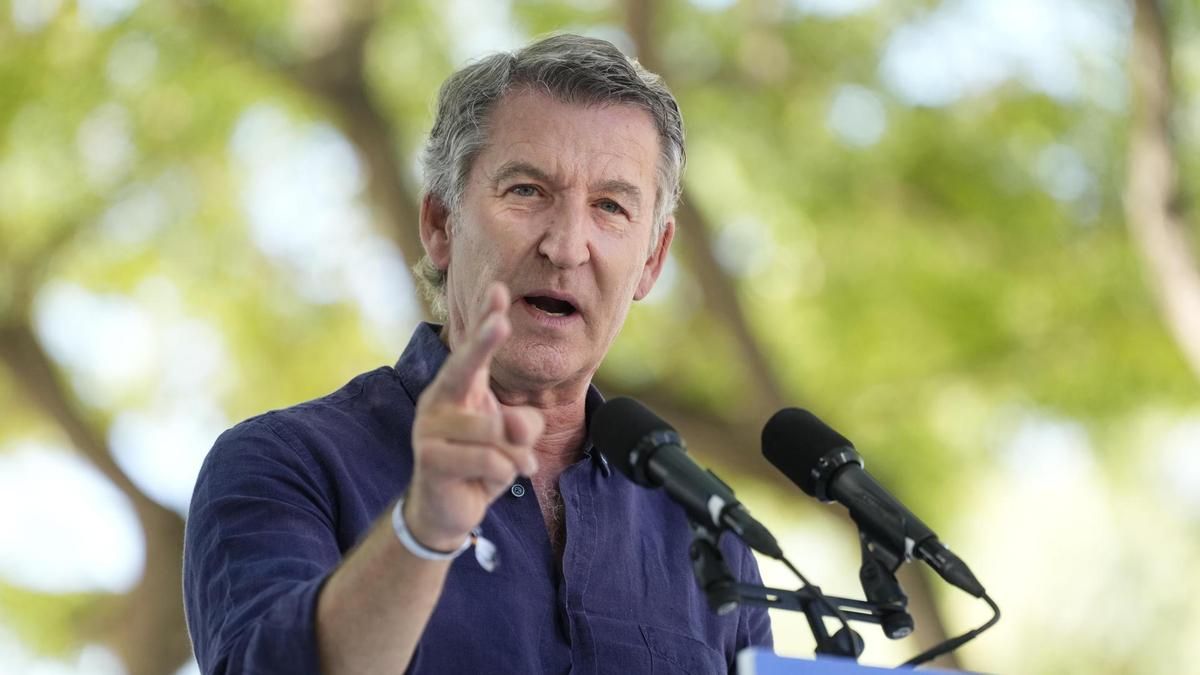 Feijóo asegura que cerrará "a cal y canto" España para aquellos "que vengan a saltarse la ley"