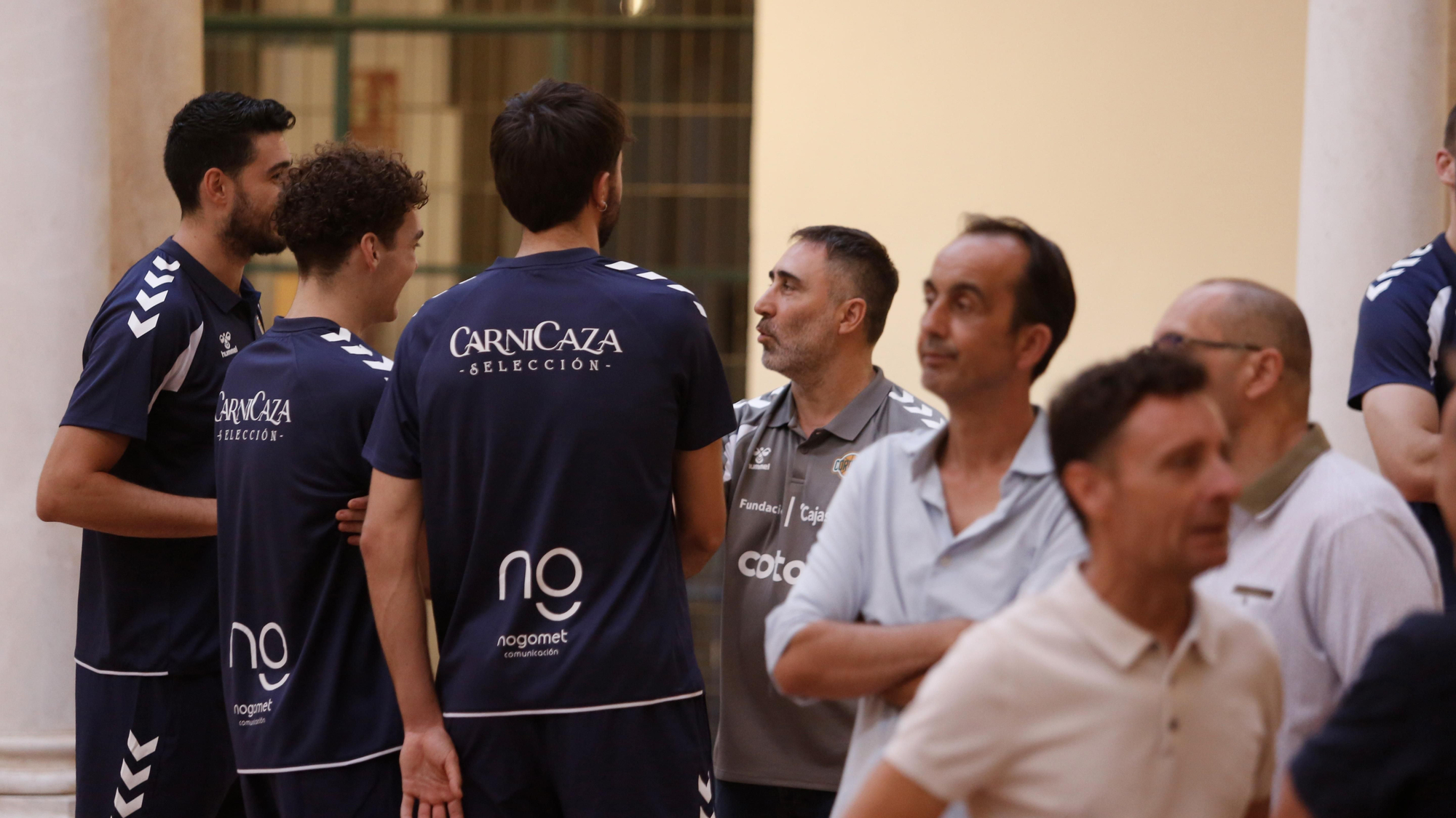 Presentación de los equipos del Cajasol Coto Córdoba CB