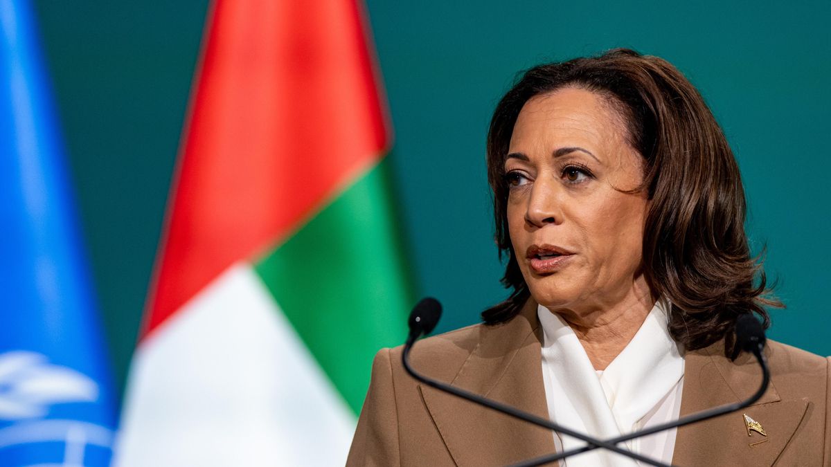 La vicepresidenta de Estados Unidos, Kamala Harris.