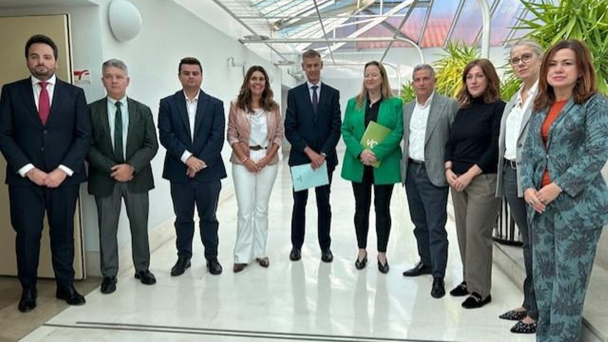 El presidente del TSJC comparece en el Parlamento de Cantabria.