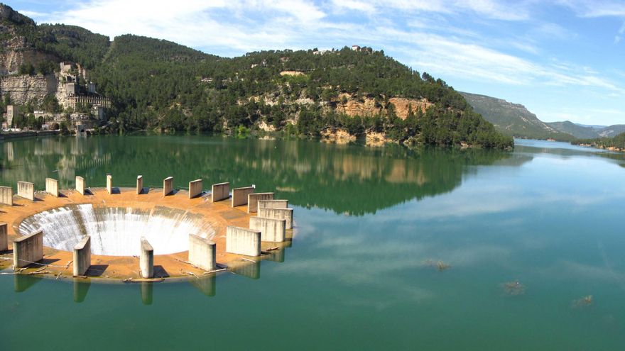 Los embalses de la cuenca del Júcar esquivan la sequía y dan las mejores cifras en años
