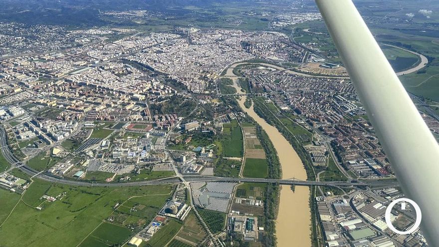 La mayor crecida del Guadalquivir en Córdoba de los últimos 12 años