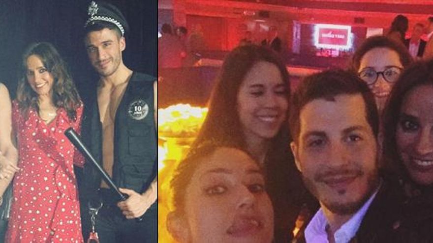 El equipo de 'Cazamariposas', en la fiesta de La fábrica de la tele