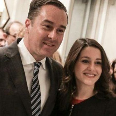 David Morales, junto a Inés Arrimadas.