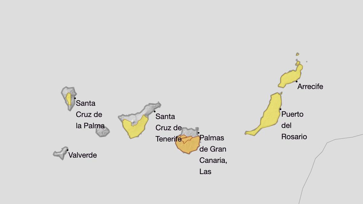Avisos amarillos para este martes.