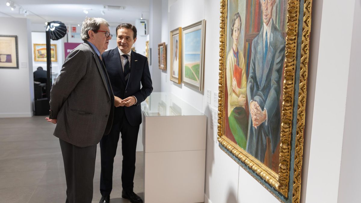 La exposición estará abierta hasta el próximo 23 de mayo y alberga en torno a 300 piezas entre pinturas, esculturas, dibujos, grabados, libros, cartas o carteles