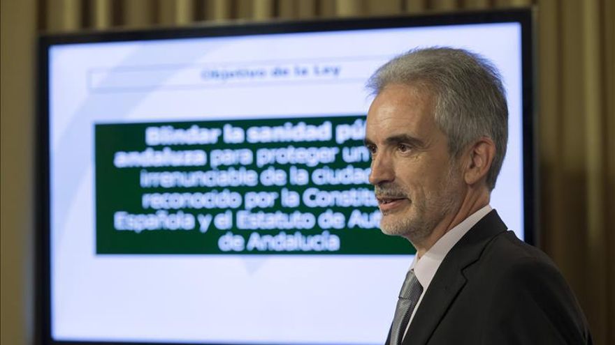 El consejero de Salud de Andalucía.