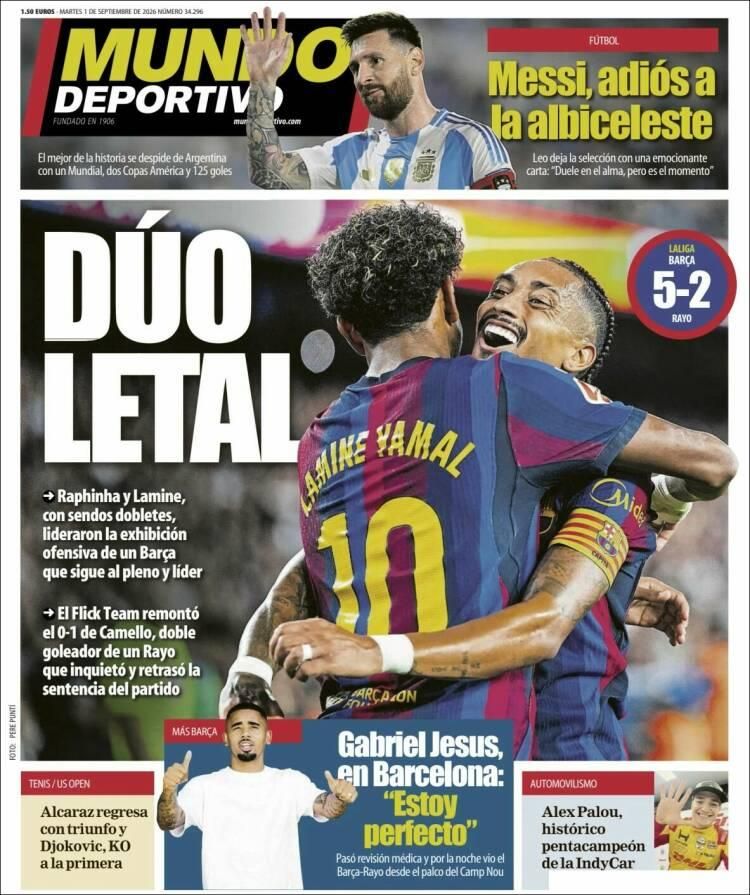 El adiós de Messi a la Selección, en las tapas de diarios de Argentina y el mundo