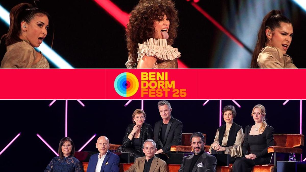 Mel Ömana y el jurado del Benidorm Fest 2025