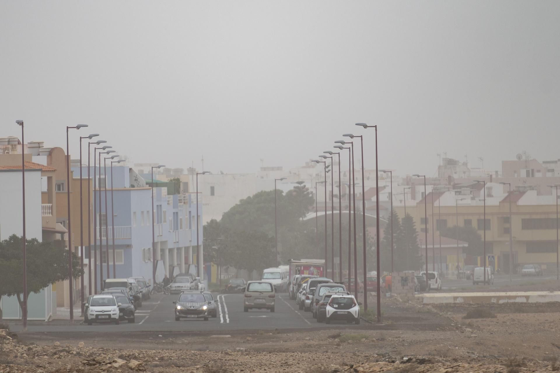 En la imagen, vista del barrio de Fabelo en Puerto del Rosario (Fuerteventura).