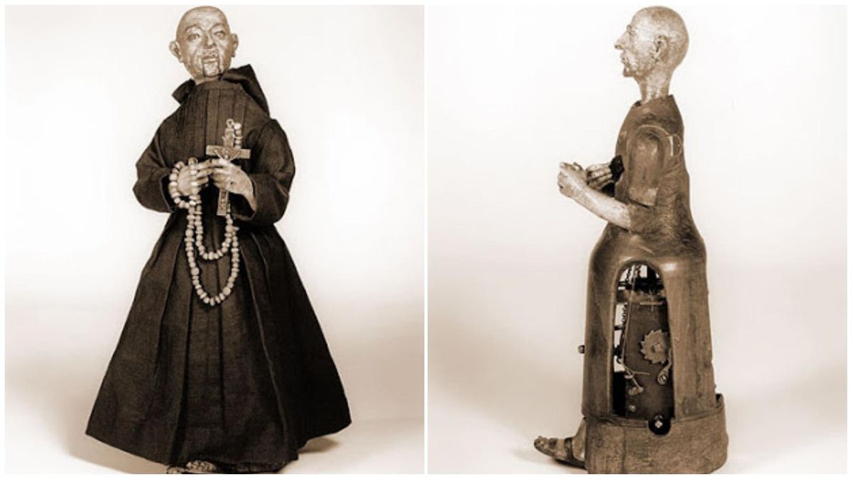 Los autómatas que creó Juanelo para Carlos I y Felipe II viajaron muy lejos de Madrid
