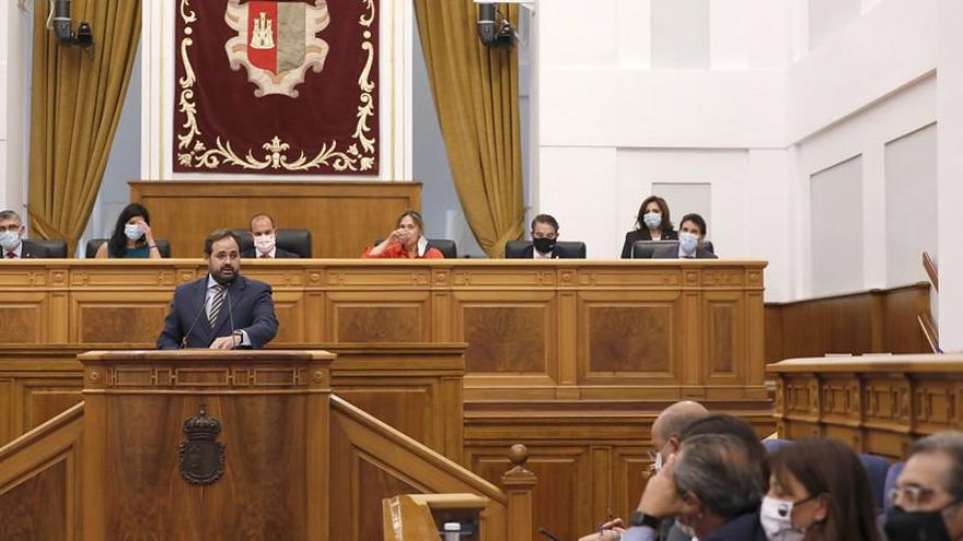 Paco Núñez en su intervención en el Debate sobre el Estado de la Región