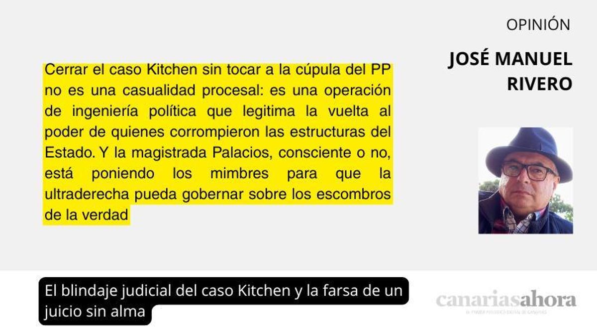 El blindaje judicial del caso Kitchen y la farsa de un juicio sin alma
