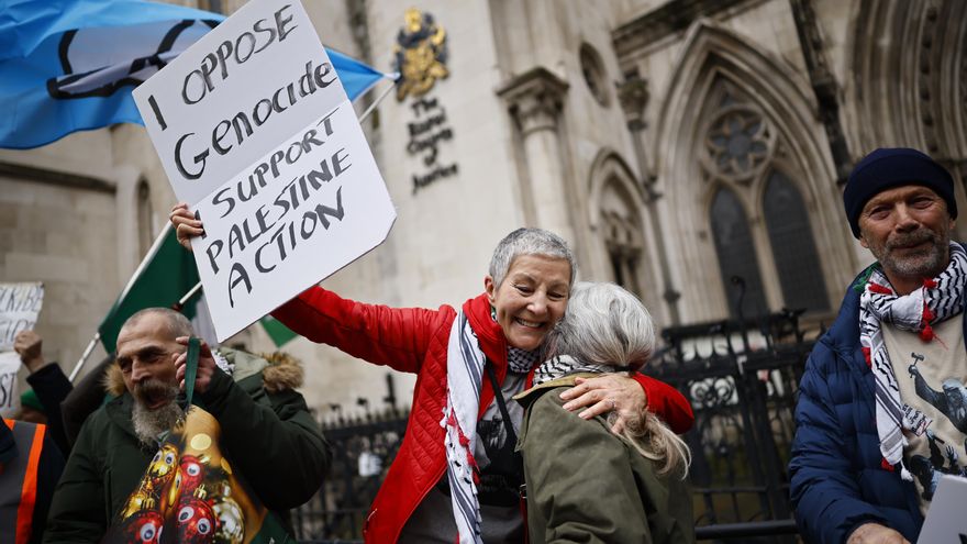 La justicia británica declara ilegal la prohibición de Palestine Action