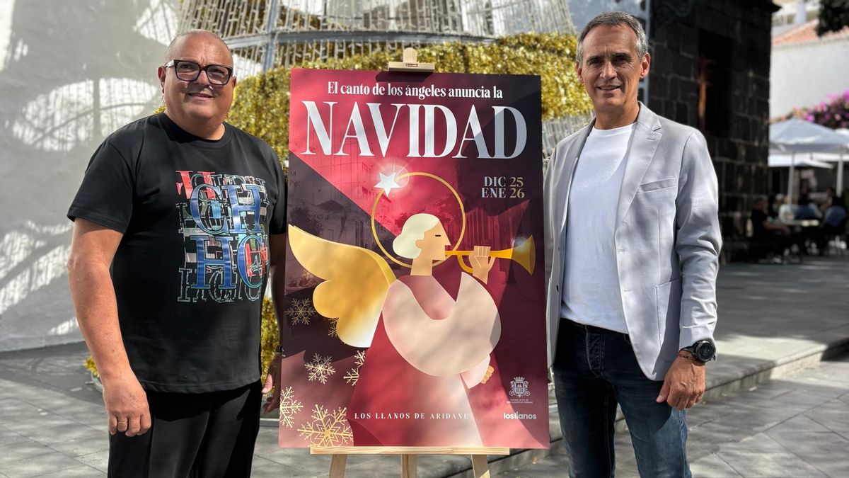 Los Llanos de Aridane enciende la Navidad con el alumbrado y la inauguración del Nacimiento