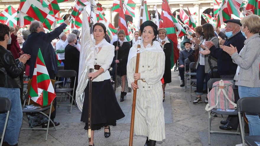 El PNV carga en el Aberri Eguna contra EH Bildu por ser más beligerante con Urkullu que con Putin