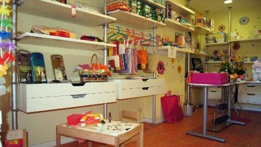 Interior de la tienda