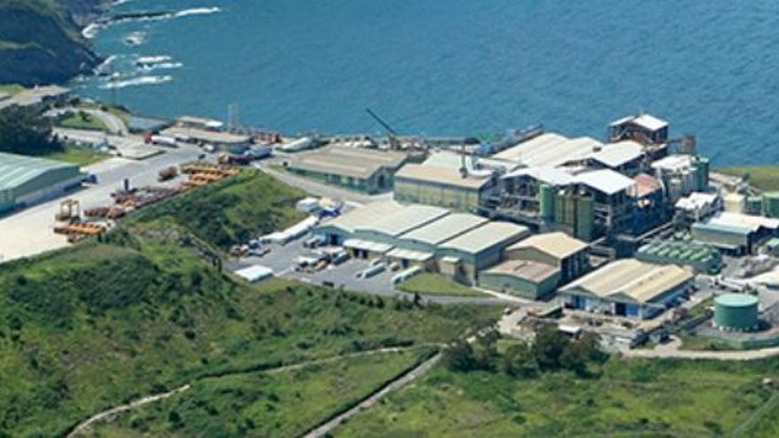 Complejo industrial de Derivados del Flúor en Castro Urdiales