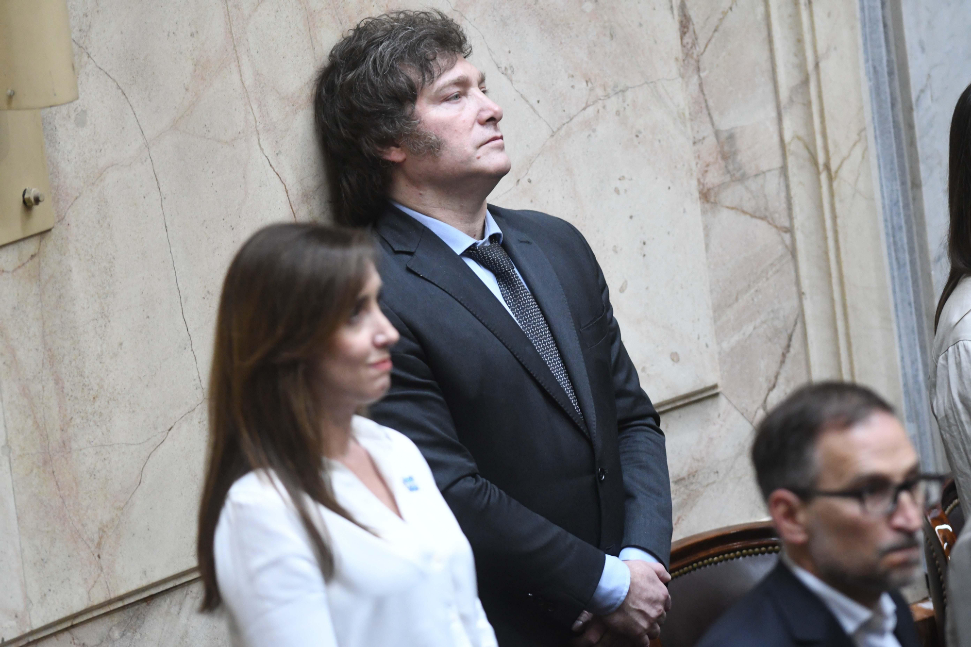 Javier Milei y Victoria Villarruel. Ambos fueron compañeros de bloque entre 2021 y 2023.