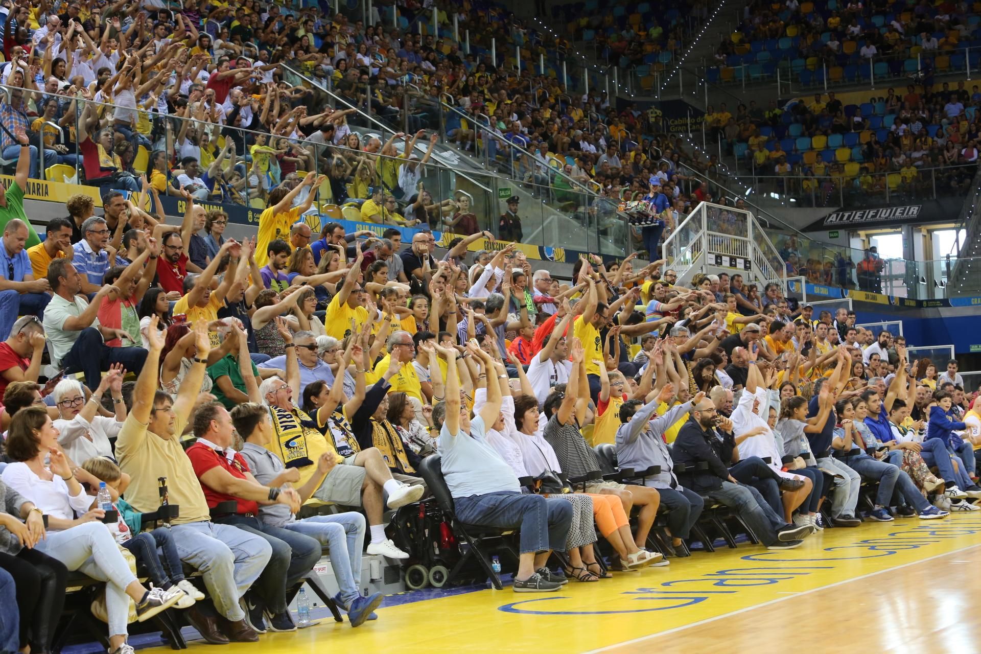 Imágenes del Herbalife Gran Canaria - Montakit Fuenlabrada. Alejandro Ramos.
