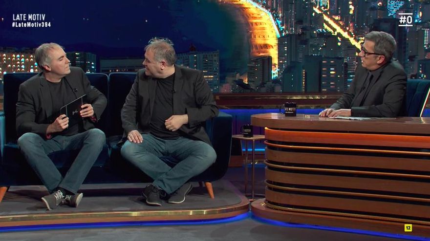 Ferreras frente a su imitación, por Raúl Pérez