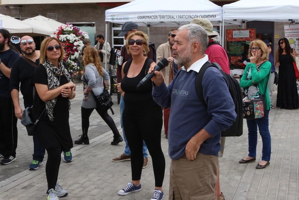 Arte y participación en la Plaza del Pilar. (Alejandro Ramos).