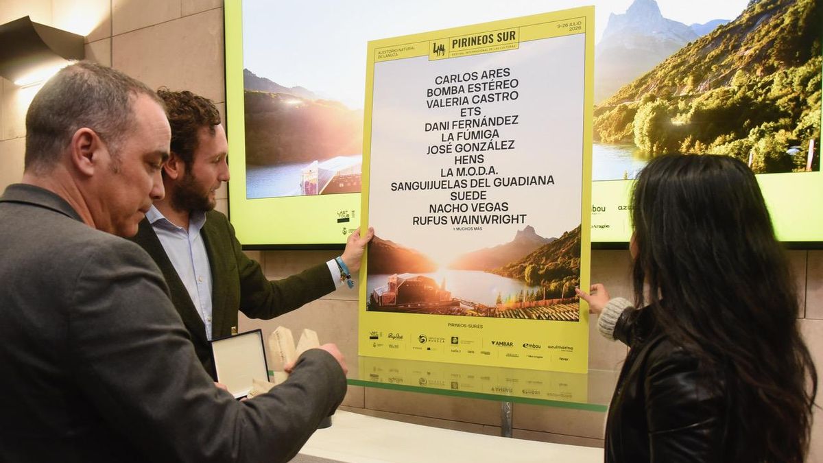 El Festival Pirineos Sur anuncia los primeros conciertos: Valeria Castro, Dani Fernández, Carlos Ares o La M.O.D.A