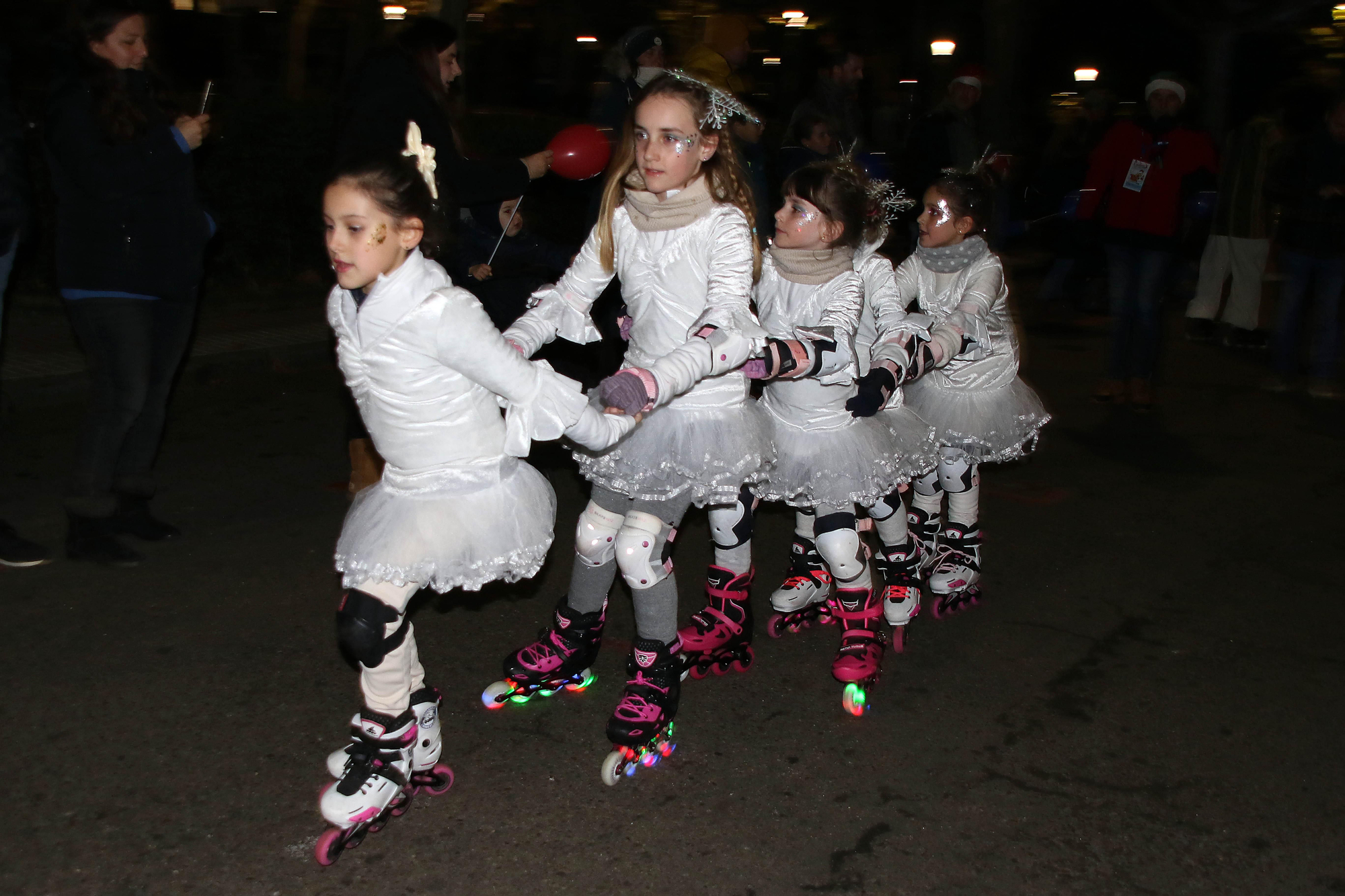 El brillo nocturno de la Cabalgaza en León