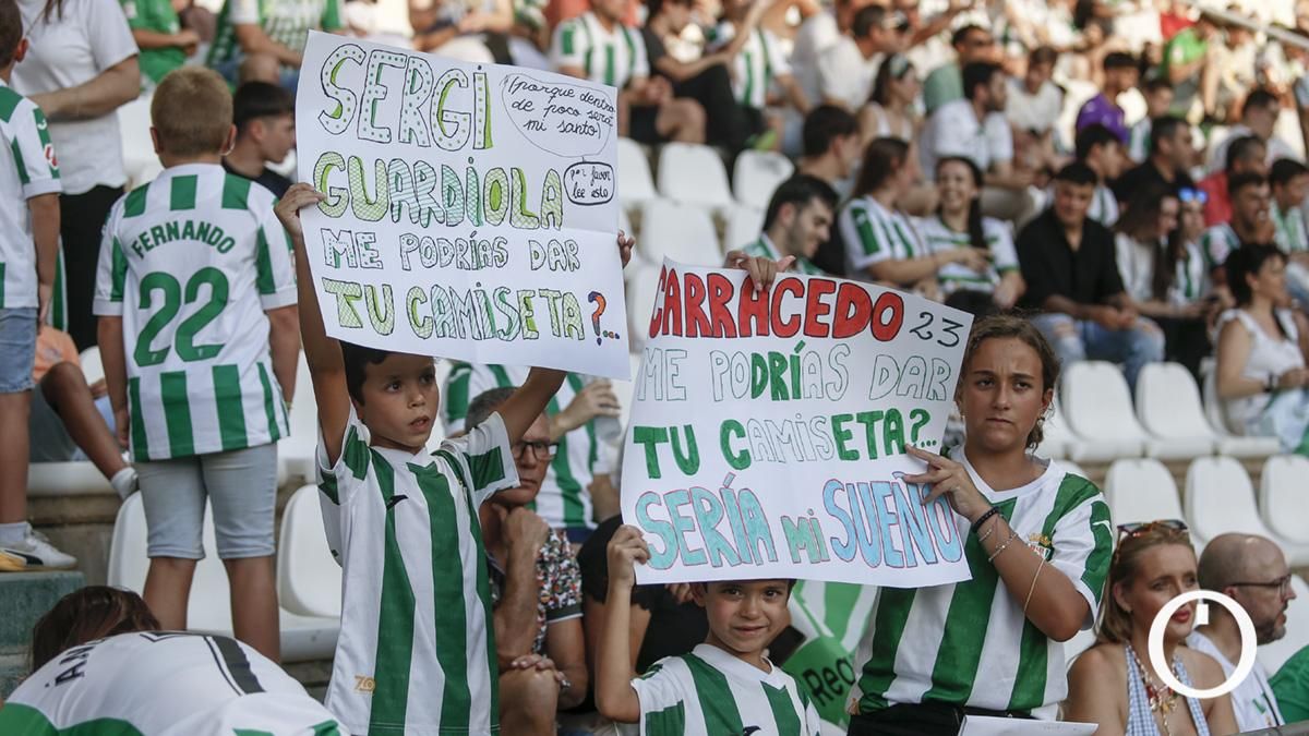 Grada Blanquiverde del Córdoba CF - Real Betis
