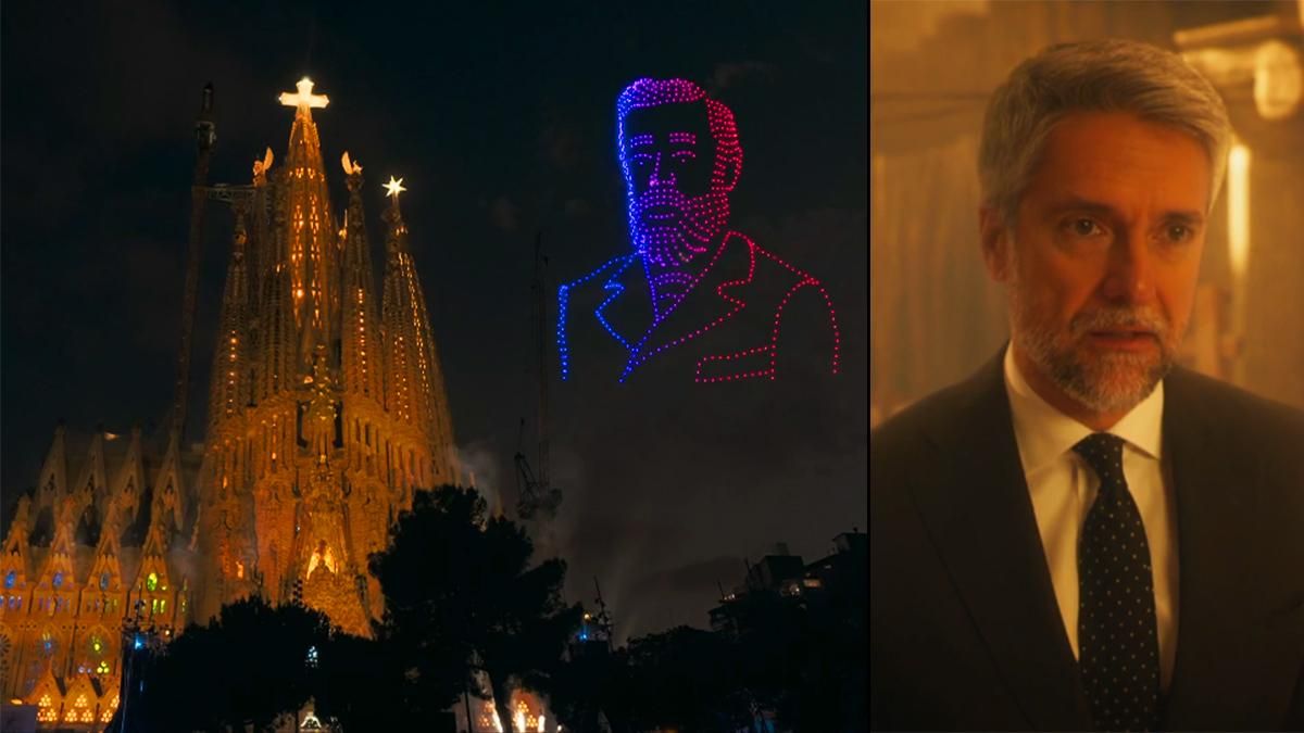La Sagrada Familia de Gaudí brilla en TV con las retransmisiones de RTVE y TV3 y el reportaje especial de Franganillo
