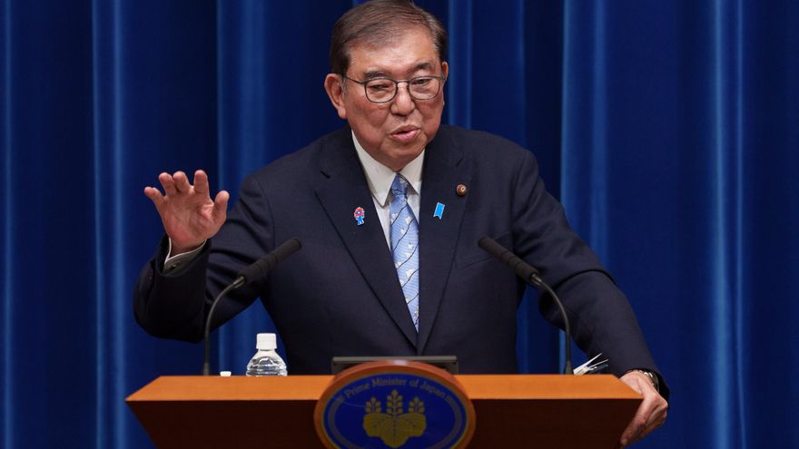 Ishiba solicita a Trump "encarecidamente" que revise sus aranceles hacia Japón