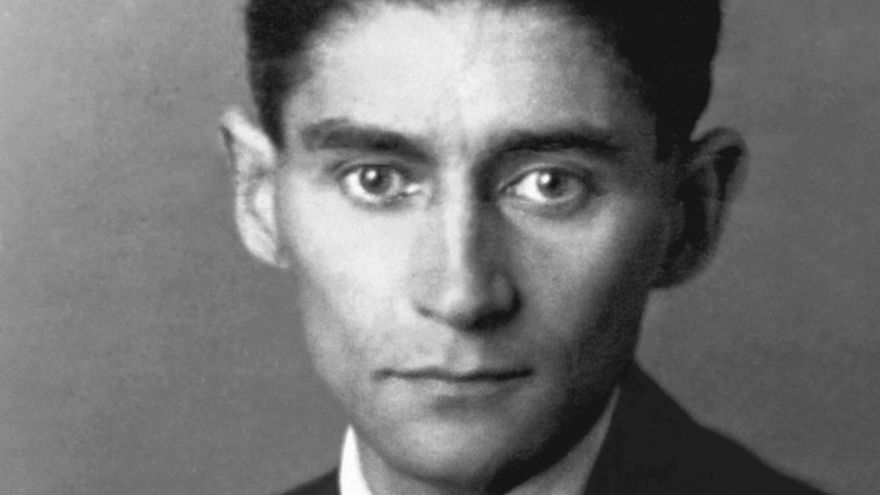 Retrato de Franz Kafka en 1923.