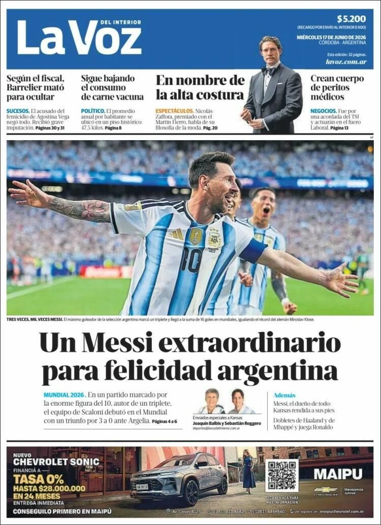 Messi, no lo entenderías: las fotos del debut de la Selección Argentina en el Mundial 2026