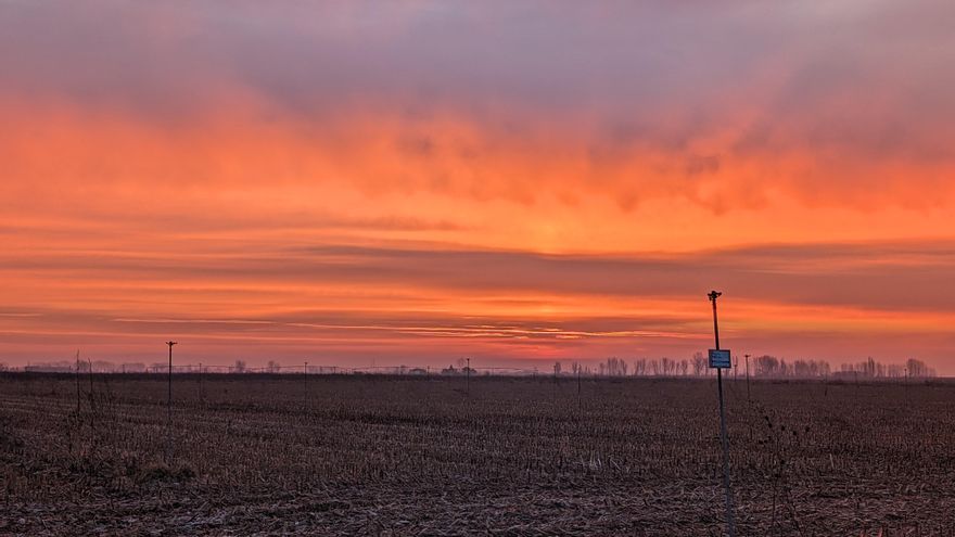 Aviso de alerta amarilla en León por la borrasca Karlotta y la llegada de polvo del norte de África