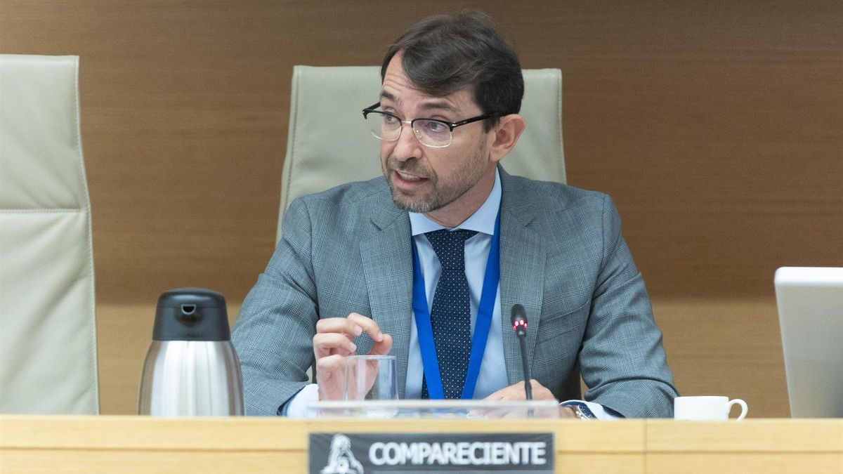 Antonio José Olivera, durante una comparecencia en el Congreso de los Diputados.